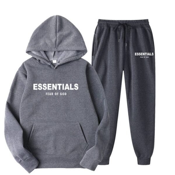 Essentials Fear of God Dark Grey TrackSuit