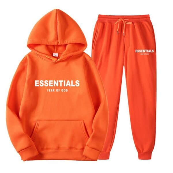 Essentials Fear of God Orange TrackSuit